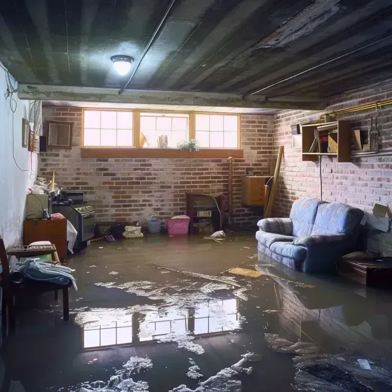 Flooded Basement Cleanup in Holiday Lakes, TX